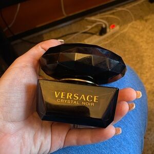Versace Crystal Noir Eau de Parfum - half full 1.7oz bottle